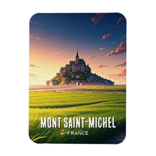 Mont Saint-Michel Magneet (Verticaal)