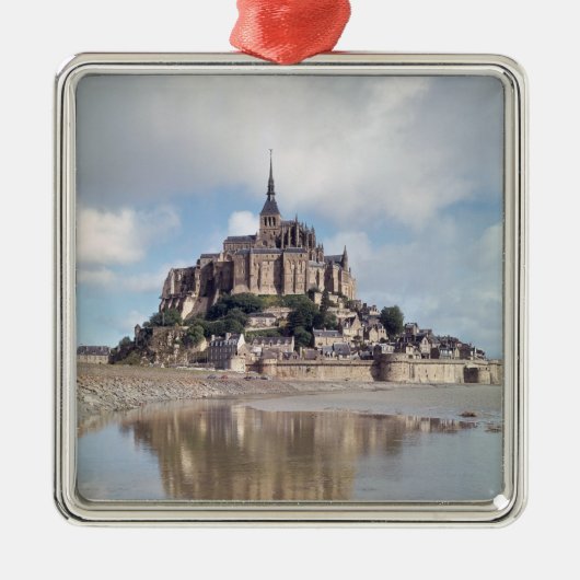 Mont Saint-Michel Metalen Ornament (Voorkant)