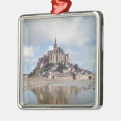 Mont Saint-Michel Metalen Ornament (Links)