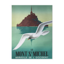 Mont-Saint-Michel mouette