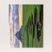Mont-Saint-Michel, Normandië, Frankrijk Legpuzzel (Verticaal)