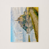 Mont-Saint-Michel, Normandië, Frankrijk Legpuzzel (Verticaal)