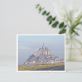 Mont Saint Michel, Normandy, Frankrijk Briefkaart (Staand voorkant)