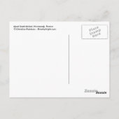 Mont Saint Michel, Normandy, Frankrijk Briefkaart (Achterkant)