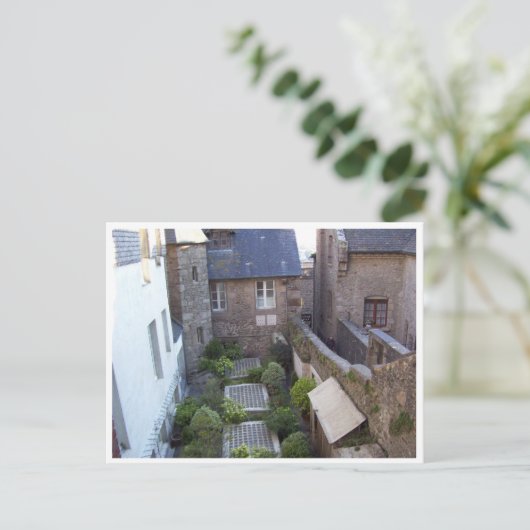 Mont Saint Michel, Normandy, Frankrijk Briefkaart (Staand voorkant)