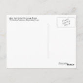 Mont Saint Michel, Normandy, Frankrijk Briefkaart (Achterkant)