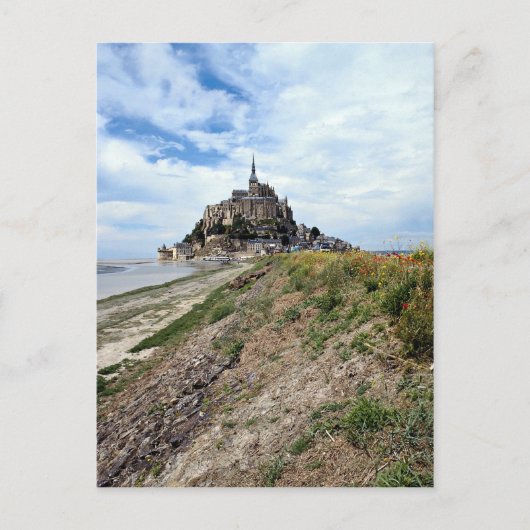 Mont-Saint-Michel, Normandy, Frankrijk Briefkaart (Voorkant)