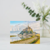Mont-Saint-Michel, Normandy, Frankrijk Briefkaart (Staand voorkant)