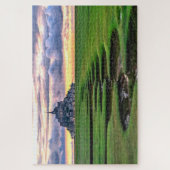 Mont-Saint-Michel, Normandy, Frankrijk Legpuzzel (Verticaal)