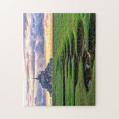 Mont-Saint-Michel, Normandy, Frankrijk Legpuzzel (Verticaal)