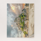 Mont-Saint-Michel, Normandy, Frankrijk Legpuzzel (Verticaal)