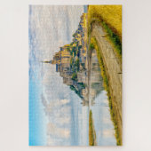 Mont-Saint-Michel, Normandy, Frankrijk Legpuzzel (Verticaal)