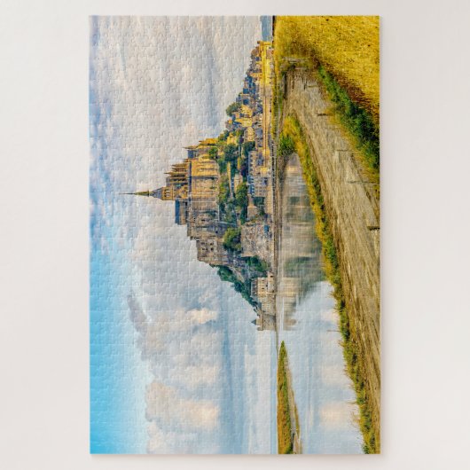 Mont-Saint-Michel, Normandy, Frankrijk Legpuzzel (Verticaal)