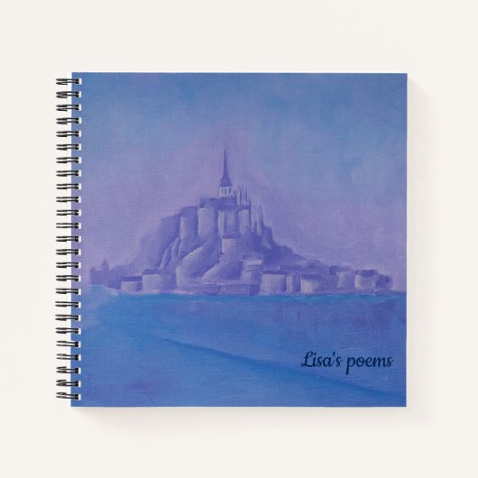 Mont Saint Michel - Normandy, Frankrijk Notitieboek (Voorkant)