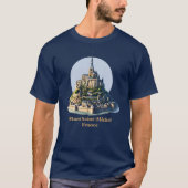 Mont Saint-Michel Normandy Frankrijk T-shirt (Voorkant)