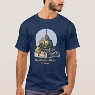 Mont Saint-Michel Normandy Frankrijk T-shirt