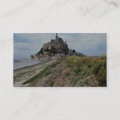 Mont-Saint-Michel, Normandy, Frankrijk Visitekaartje (Achterkant)
