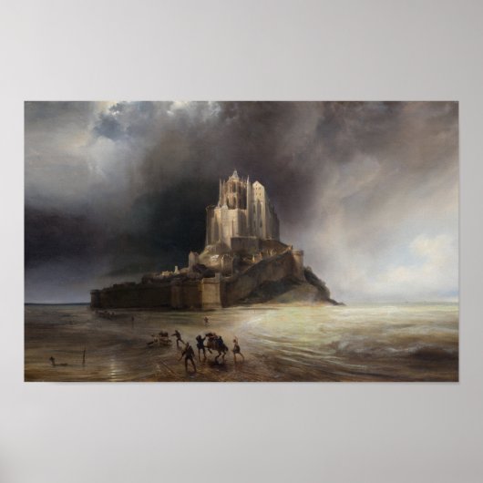 Mont-Saint-Michel Poster (Voorkant)
