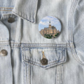 Mont Saint-Michel Ronde Button 5,7 Cm (In situ)