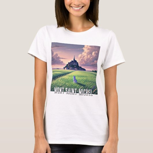 Mont Saint-Michel T-shirt (Voorkant)
