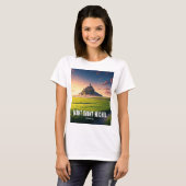 Mont Saint-Michel T-shirt (Voorkant volledig)