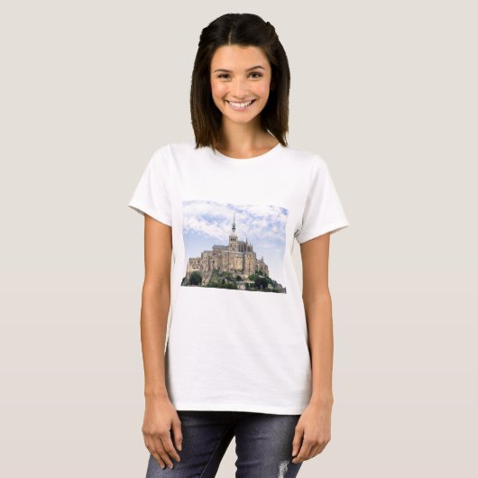 Mont Saint-Michel T-shirt (Voorkant volledig)