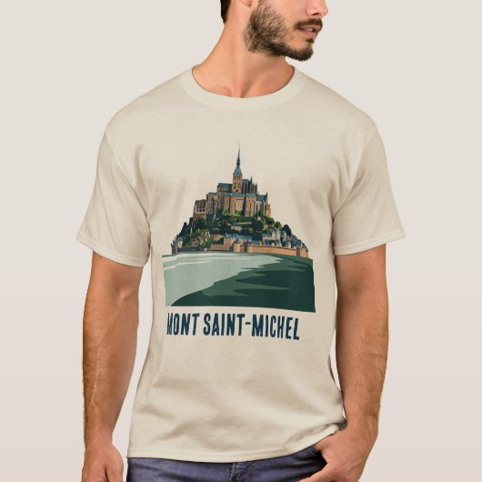 Mont Saint-Michel T-shirt (Voorkant)