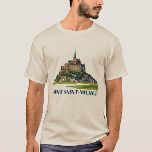 Mont Saint-Michel T-shirt (Voorkant)
