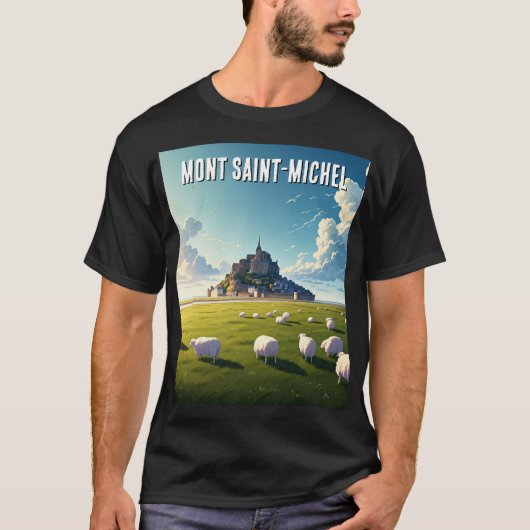 Mont Saint-Michel T-shirt (Voorkant)