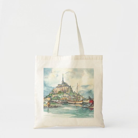 Mont Saint Michel Tote Bag (Voorkant)