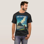 Mont Saint-Michel Travel Cat T-shirt (Voorkant volledig)