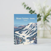 Mont Sainte Anne Canada Briefkaart (Staand voorkant)