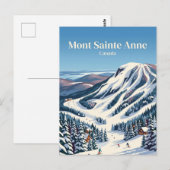 Mont Sainte Anne Canada Briefkaart (Voorkant / Achterkant)