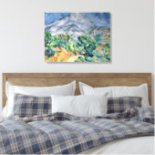 Mont Sainte-Victoire, 1900 Canvas Afdruk (Insitu (Slaapkamer))
