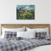 Mont Sainte-Victoire, 1904-05 Canvas Afdruk (Insitu (Slaapkamer))