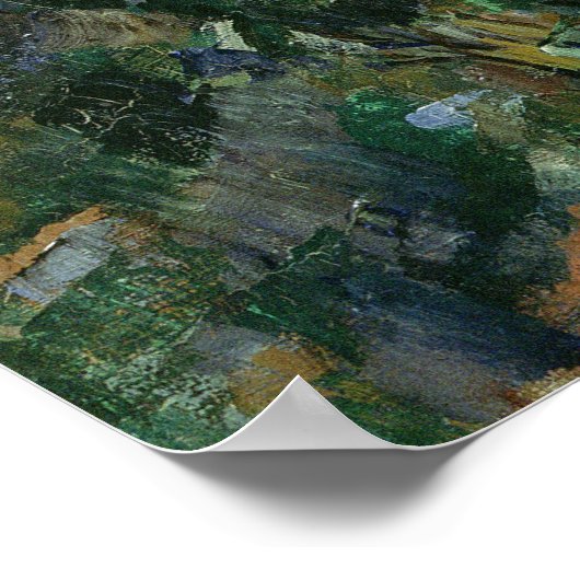 Mont Sainte-Victoire, 1904-05 Poster (Hoek)