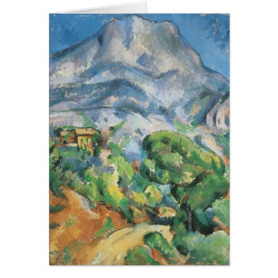 Mont Sainte Victoire Above Tholonet, Paul Cezanne