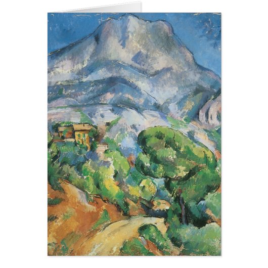 Mont Sainte Victoire Above Tholonet, Paul Cezanne (Voorkant)