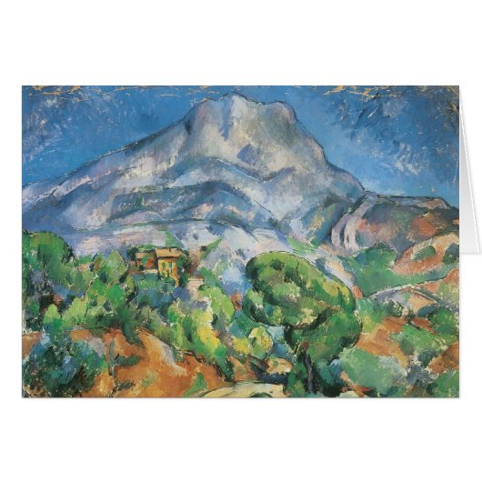 Mont Sainte Victoire Above Tholonet, Paul Cezanne (Voorkant Horizontaal)
