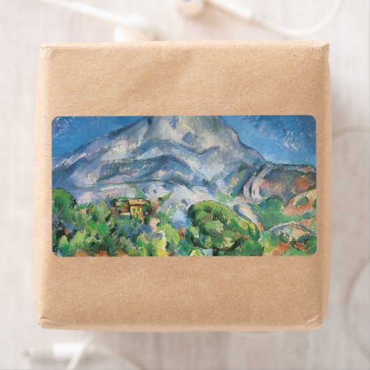 Mont Sainte Victoire Above Tholonet, Paul Cezanne Etiket (Insitu)