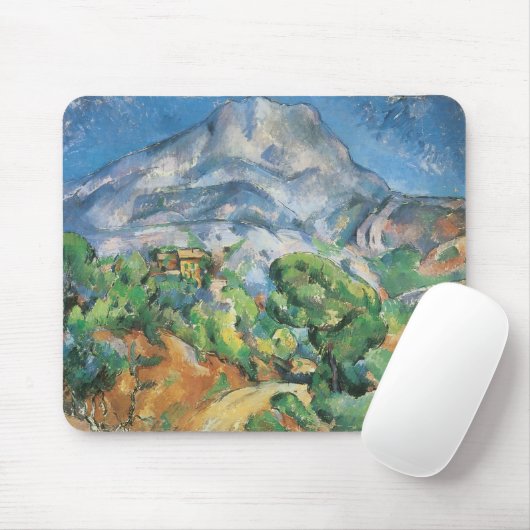 Mont Sainte Victoire Above Tholonet, Paul Cezanne Muismat (Met muis)