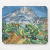 Mont Sainte Victoire Above Tholonet, Paul Cezanne Muismat (Voorkant)