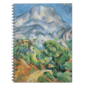 Mont Sainte Victoire Above Tholonet, Paul Cezanne Notitieboek (Voorkant)
