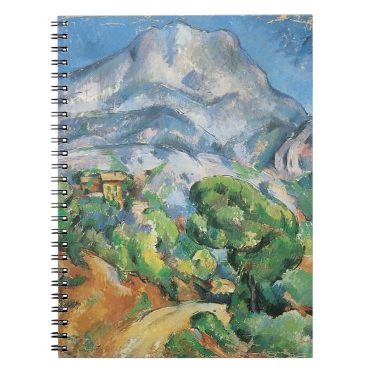 Mont Sainte Victoire Above Tholonet, Paul Cezanne Notitieboek (Voorkant)