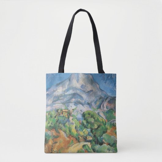 Mont Sainte Victoire Above Tholonet, Paul Cezanne Tote Bag (Voorkant)