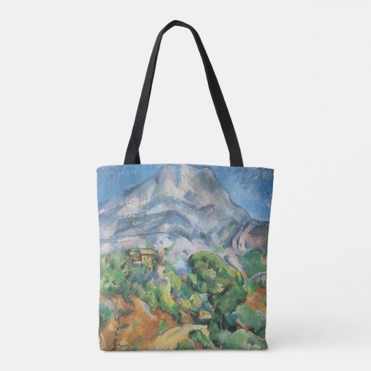Mont Sainte Victoire Above Tholonet, Paul Cezanne Tote Bag (Achterkant)