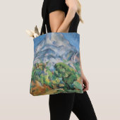 Mont Sainte Victoire Above Tholonet, Paul Cezanne Tote Bag (Dichtbij)