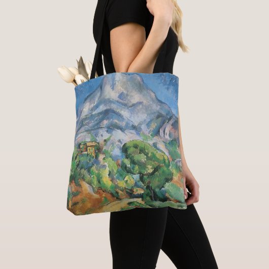 Mont Sainte Victoire Above Tholonet, Paul Cezanne Tote Bag (Dichtbij)