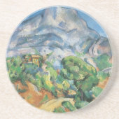 Mont Sainte Victoire Above Tholonet, Paul Cezanne Zandsteen Onderzetter (Voorkant)