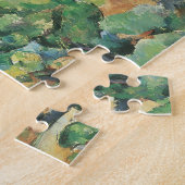 Mont Sainte Victoire boven Tholonet, Paul Cezanne Legpuzzel (Zijkant)